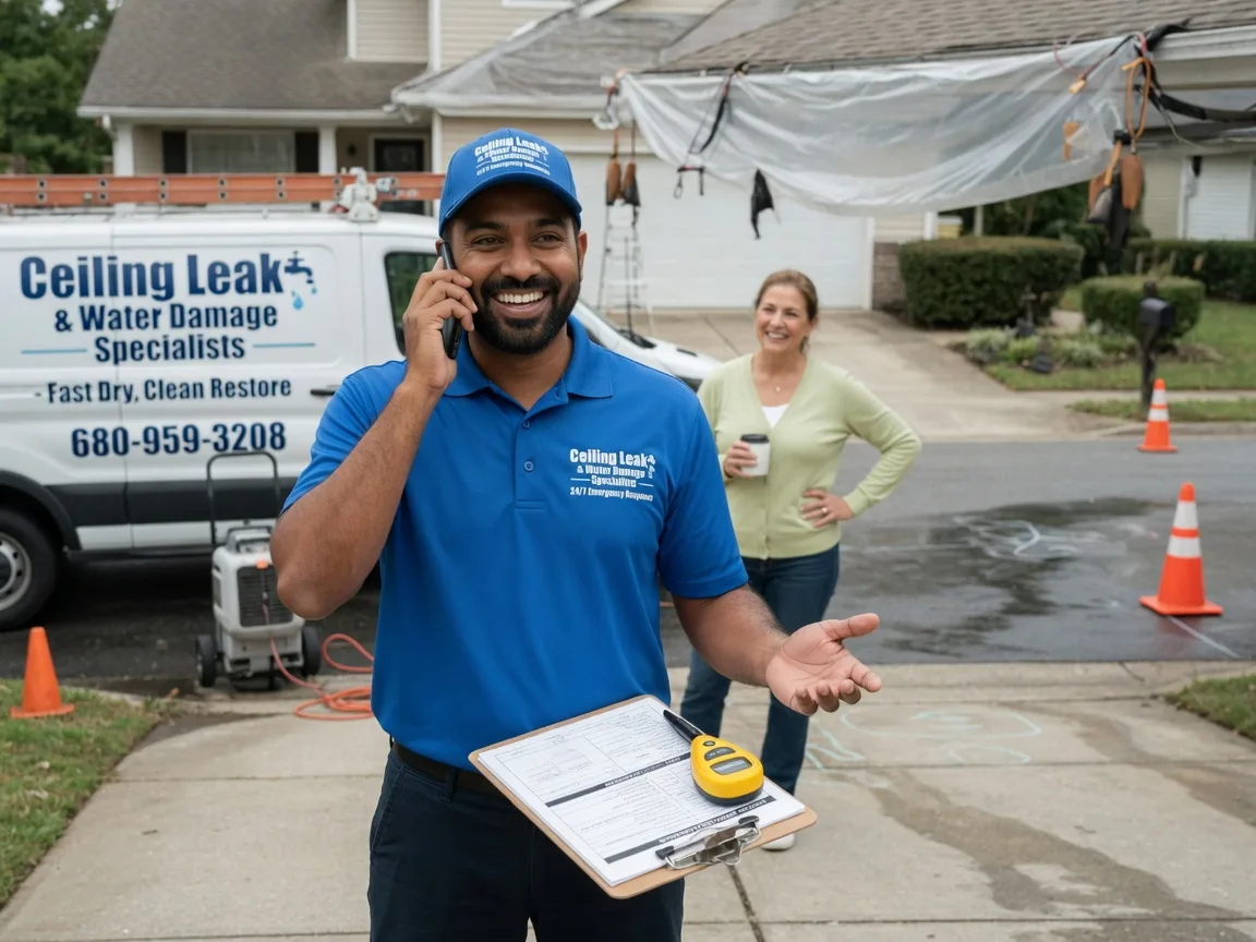 Ceiling Leak Cleanup Barkhamsted, CT FAQs